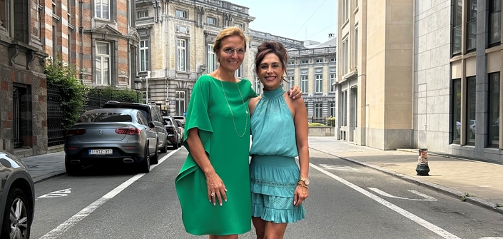 Darya Safai en Kathleen Depoorter
