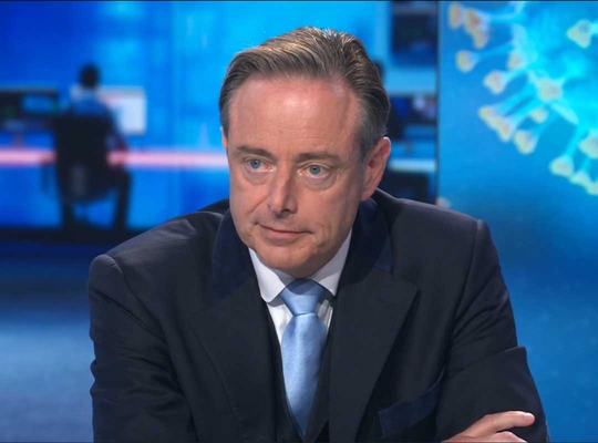 (c) VTM Bart De Wever in VTM Nieuws
