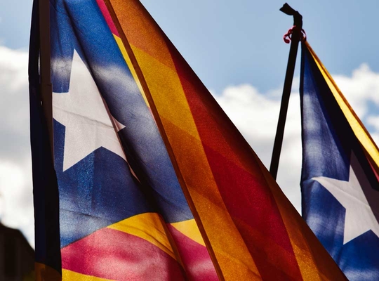 (c) Thinkstock Catalan flag