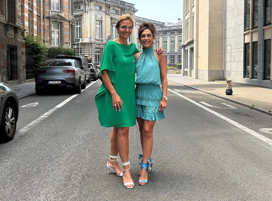 Darya Safai en Kathleen Depoorter