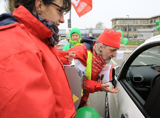 (c) ID Frederiek Vande Velde Moins d’argent pour les syndicats en raison de la baisse du chômage